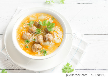 Meatball soup Meatball soup 40278490