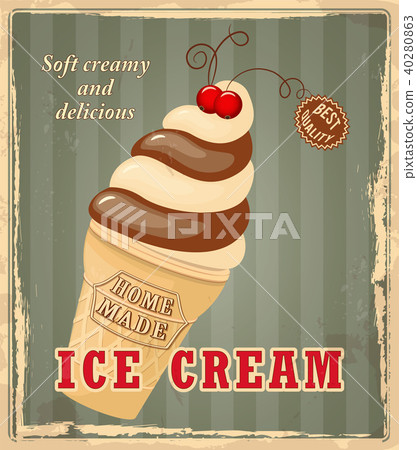 red currant vanilla waffle ice cream red currant vanilla waffle ice cream 40280863