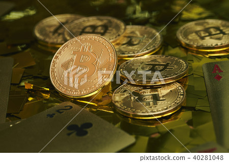 比特幣金幣虛擬貨幣五彩紙屑 比特幣金幣虛擬貨幣五彩紙屑 40281048