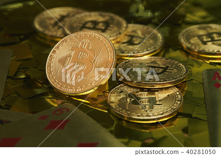 比特幣金幣虛擬貨幣五彩紙屑 比特幣金幣虛擬貨幣五彩紙屑 40281050