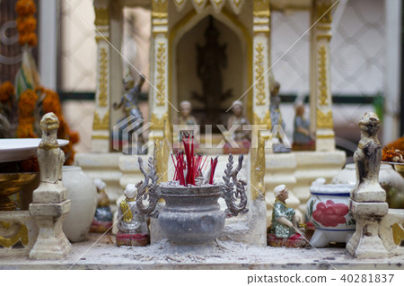 Close up spirit house Close up spirit house 40281837