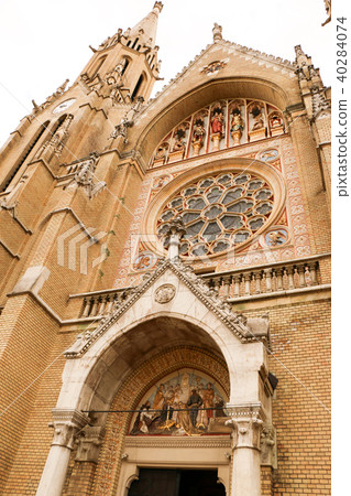 Budapest, Hungary Gothic style Church of St. Elizabeth Budapest, Hungary Gothic style Church of St. Elizabeth 40284074