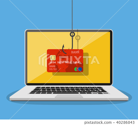 Internet phishing and hacking attack concept. Internet phishing and hacking attack concept. 40286843