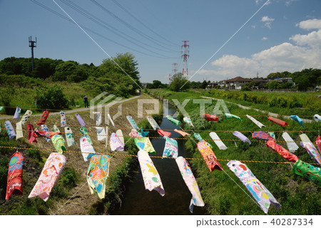 船橋市,雙河迷你鯉魚旗 船橋市,雙河迷你鯉魚旗 40287334