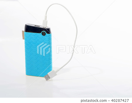 Mobile Power On a white background Mobile Power On a white background 40287427