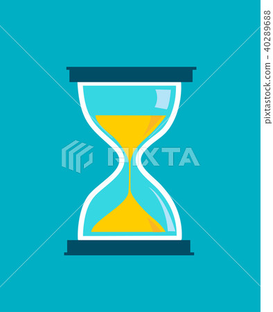 Hourglass time icon isolated Hourglass time icon isolated 40289688