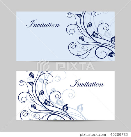 Set of horizontal banners with flowers Set of horizontal banners with flowers 40289783
