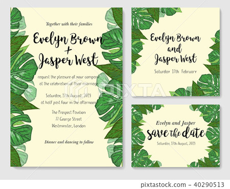 Wedding invite, invitation rsvp thank you card Wedding invite, invitation rsvp thank you card 40290513