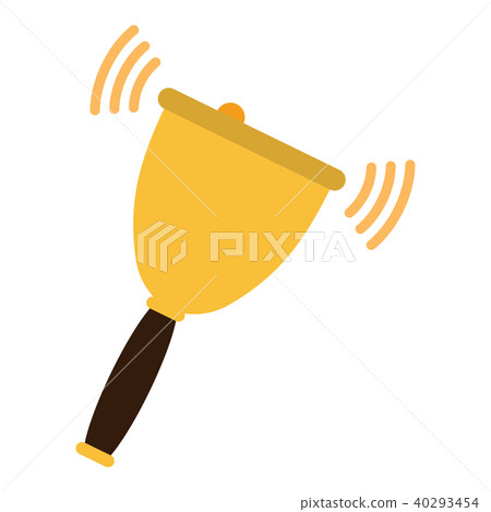 School hand bell icon 40293454