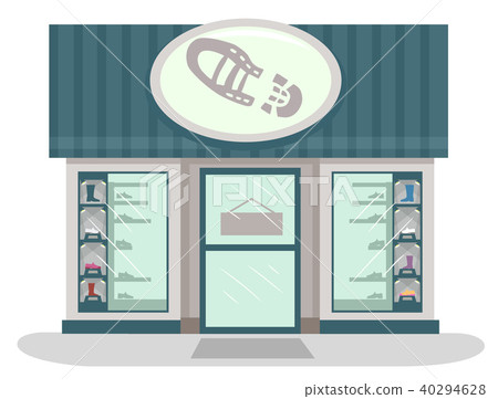 Shoe Store Illustration 40294628