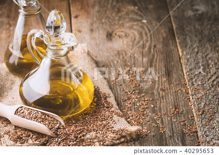 flax seeds and linseed oil flax seeds and linseed oil 40295653