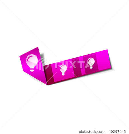 Light bulb, new idea concept web button Light bulb, new idea concept web button 40297443