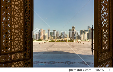 Doha, Qatar - The Grand Mosque in Doha 40297907