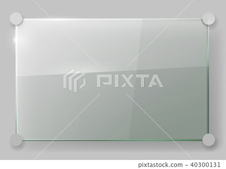 Glass plate on the wall Glass plate on the wall 40300131