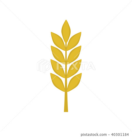 Wheat icon in flat design Wheat icon in flat design 40301184