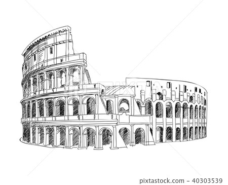 Rome city Coliseum. Italy Travel Italian landmark Rome city Coliseum. Italy Travel Italian landmark 40303539