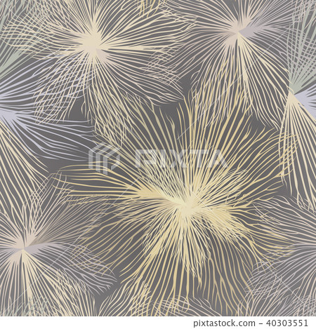 Floral seamless pattern. Flower background Floral seamless pattern. Flower background 40303551