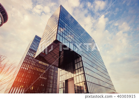 night city Dusseldorf. hotel Hyatt. Germany Beauty world. 40303915