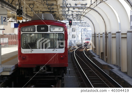 Keikyu Shibata Station Departure Home and Keihin Express 800 Type 40304419