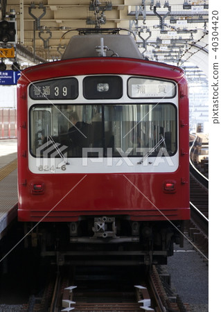 Keikyu Shibata Station Departure Home和Keihin Express 800 Type Keikyu Shibata Station Departure Home和Keihin Express 800 Type 40304420