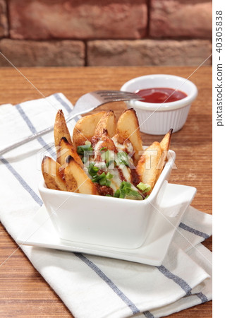 fried potato fried potato 40305838