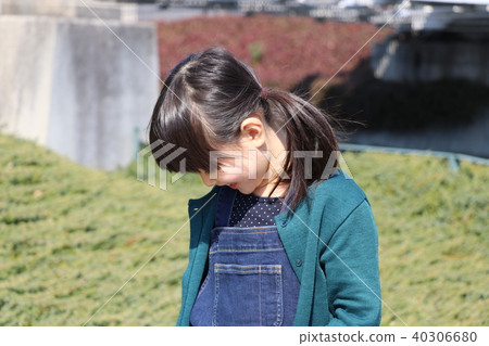 A smiling girl A smiling girl 40306680