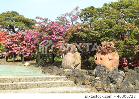 Tatebayashi City Azalea Oka Oka Park Main square open space 40306728