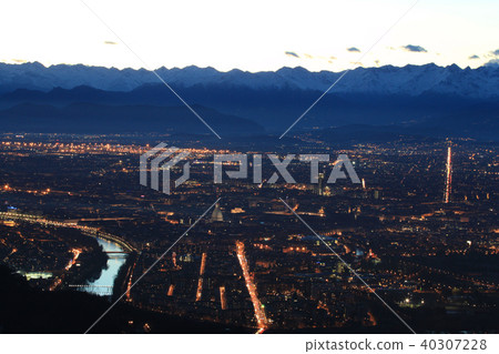 Turin skyline Turin skyline 40307228