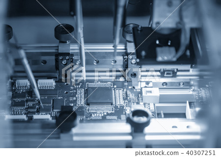 The microchip on the main board 40307251