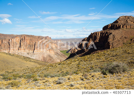 Canyon of river Rio Pinturas Canyon of river Rio Pinturas 40307713