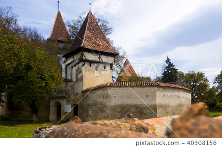 Church Fortification in Cincsor is architecture landmark 40308156