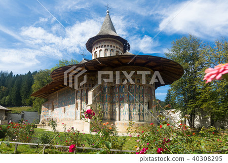 Church of Voronet Monastery, Bucovina Church of Voronet Monastery, Bucovina 40308295