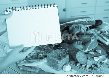 Notebook and meat products Notebook and meat products 40308510