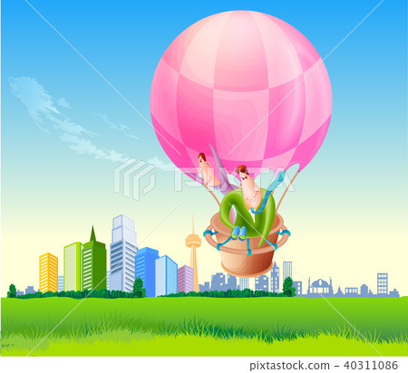 Hot air balloon image 40311086