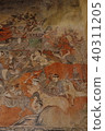 Traditional Thai Style Mural Painting 40311205