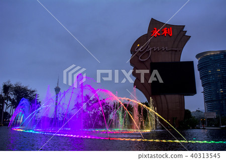 澳門賭場夜景 澳門賭場夜景 40313545