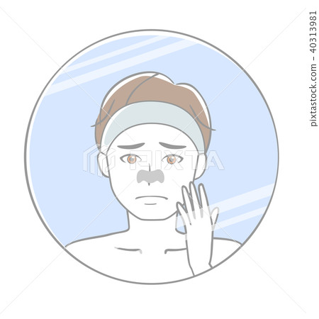 Male Nose Pack Frustrated 40313981