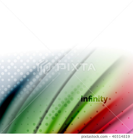 Blurred mixing liquid flowing colors, abstract background, web design template for presentation, app Blurred mixing liquid flowing colors, abstract background, web design template for presentation, app 40314819