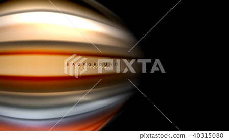 Fluid wavy multicolored lines on black Fluid wavy multicolored lines on black 40315080