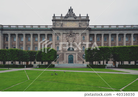 The Parliament House of Sweden in Stockholm 40316030