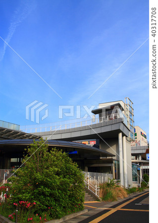 名古屋市都市風景在Tokushie站前面的風景 40317708