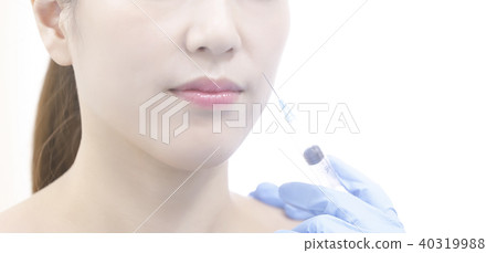 美容注射面部護理 40319988