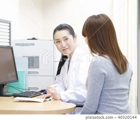 Medical examination female doctor 40320144
