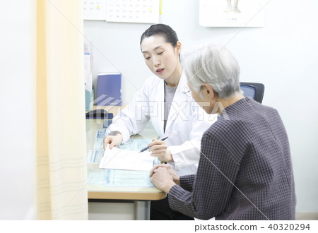 Orthopedic examination Female doctor Orthopedic examination Female doctor 40320294