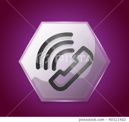 Phone support call center button 40321482