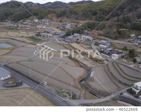 Japanese countryside scenery drone photography Japanese countryside scenery drone photography 40322608
