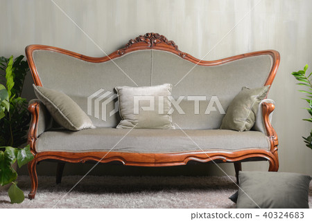 Vintage green sofa Vintage green sofa 40324683