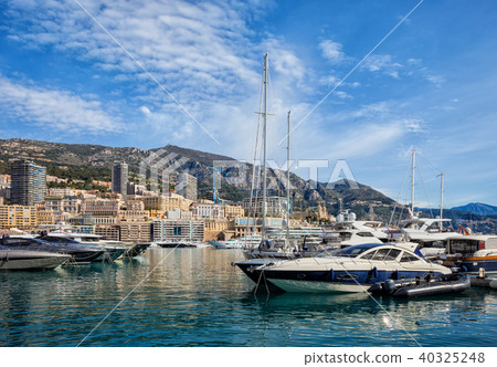 Monaco Monte Carlo From Port 40325248