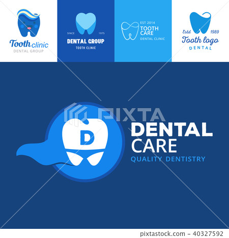 Vector dental logo protection template illustration stomatology mouth graphic oral element Vector dental logo protection template illustration stomatology mouth graphic oral element 40327592