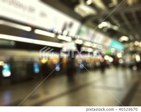 Blurred image of people or business passenger Blurred image of people or business passenger 40328670